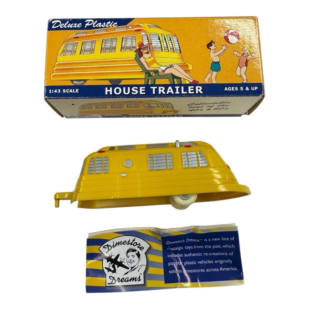 Dimestore Dreams # 20022 - House Trailer - Deluxe Plastic Toy